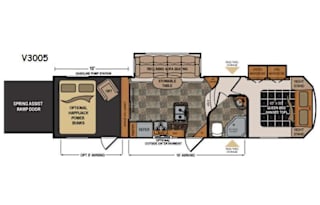 2017 Dutchmen RV Voltage V-Series V3005