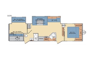 2017 Shasta RVs Revere 32DS