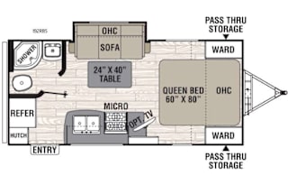 2017 Coachmen RV Freedom Express 192RBS