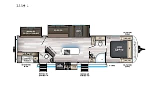 2021 Forest River RV Cherokee Alpha Wolf 33BH-L