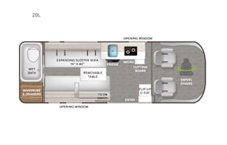2023 Thor Motor Coach Sequence 20L