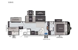 2021 Keystone RV Cougar Half-Ton Series 32BHS