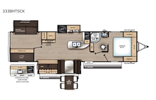 2019 Coachmen RV Catalina Legacy 333BHTSCK
