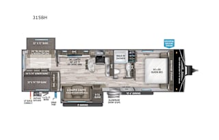 2023 Grand Design Transcend Xplor 315BH