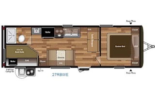 2016 Keystone RV Hideout Bunkhouse