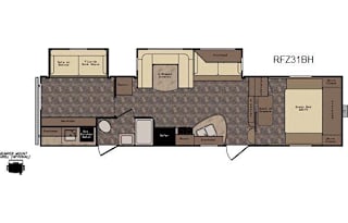 2016 CrossRoads RV ReZerve RFZ31BH