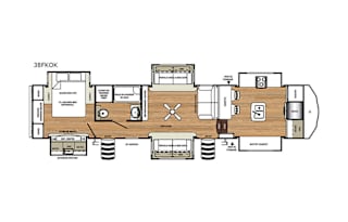 2019 Forest River RV Sierra 38FKOK