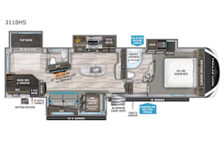 2020 Grand Design Reflection 311BHS