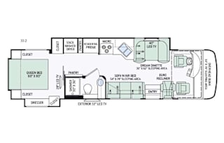 2016 Thor Motor Coach Palazzo 33.2