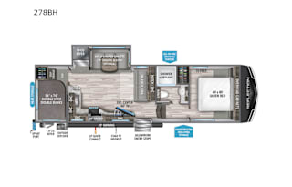 Newer Fifth Wheel with Bunks (Delivery Only)