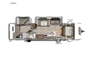 2021 Dutchmen RV Coleman Lantern Series 334BH