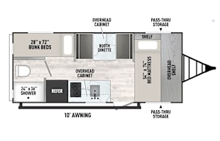 2025 Coachmen Clipper 3K Series 17BH