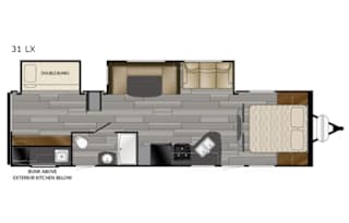 2018 Heartland Prowler Lynx 31LX; 6 Beds; Sleeps 9