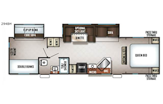 2017 Forest River RV Cherokee 294BH
