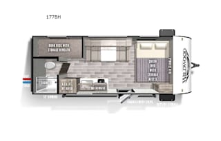 2021 Forest River RV Wildwood FSX 177BH