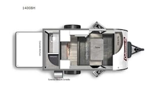 2023 Dutchmen RV Coleman Rubicon 1400BH