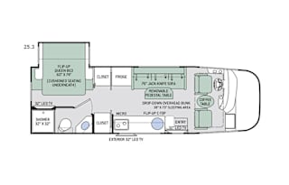 2018 Thor Motor Coach Vegas 25.3