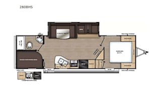 2023 Forest River RV Aurora Sky Series 280BHS