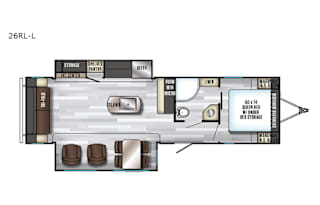 2019 Forest River RV Cherokee Alpha Wolf 26RL-L