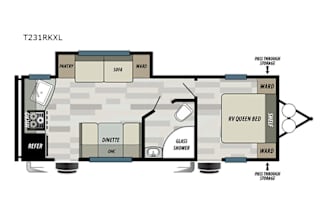 2020 Forest River RV Salem Cruise Lite T231RKXL
