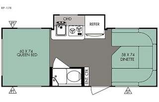 2016 Forest River RV R Pod RP-178