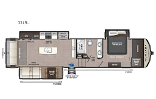 2020 Montana High Country 38' Glamper