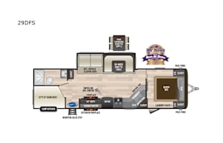 2019 Keystone RV Hideout 29DFS