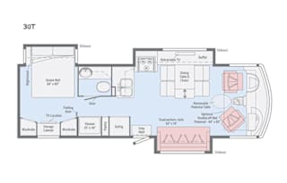 2019 Winnebago Adventurer 30T