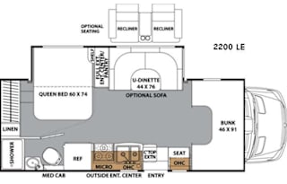 2016 Coachmen RV Prism 2200 LE