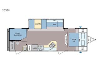 2019 Dutchmen RV Coleman Lantern Series 263BH