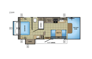 2017 Jayco Redhawk 23XM