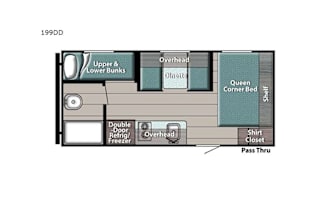 2022 AmeriLite 199DD Sleeps 5