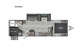 2021 CrossRoads RV Zinger Lite ZR280BH