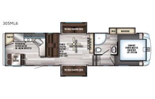 2019 Forest River RV Cherokee Arctic Wolf 305ML6
