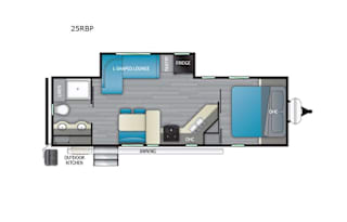 Rent Our 2021 Heartland Travel Trailer!