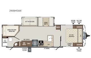 2020 Keystone RV Bullet 290BHSWE