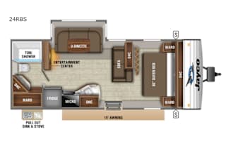 Rental 2019 Jayco 23 foot travel trailer for rent