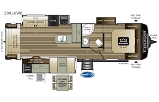 2020 Keystone RV Cougar Half-Ton 29RLKWE