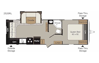 2017 Keystone RV Passport 2520RL Grand Touring