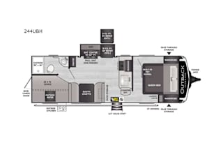 2021 Keystone RV Outback Ultra Lite 244UBH