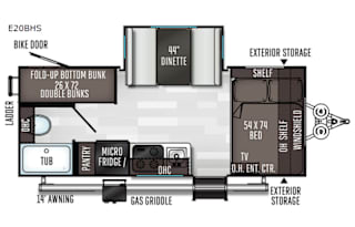 Spacious Camper w/Bunks, Pet Friendly