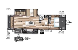 2017 Forest River Salem Hemisphere Lite M-272RL