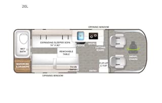 2023 Thor Motor Coach Tellaro 20L