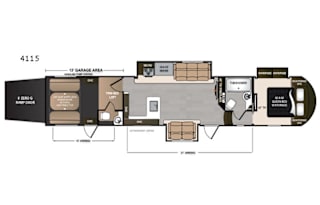 2019 Dutchmen RV Voltage V4115