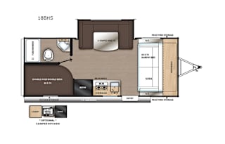 2023 Forest River RV Aurora 18BHS