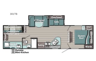 2020 Gulf Stream RV Trailmaster 301TB