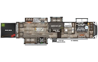 DURANGO with Fold-Out Patio & Private King Master