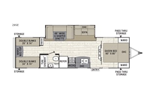 MoJo's 2018 Coachmen Freedom Express 29SE Sleeps 9