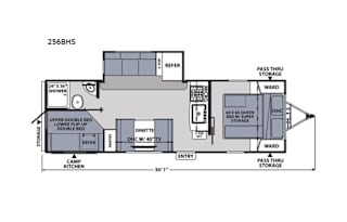 2022 Coachmen Apex Ultra-Lite 256BHS *** 2 A/C ***
