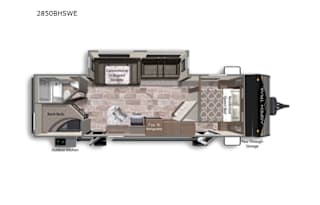 Family friendly  Aspen trail 32’ Bunkhouse